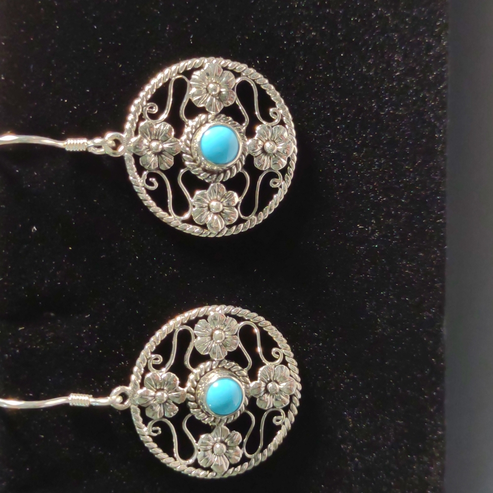 Belly Legacy collection Arizona sleeping beauty turquoise Earrings